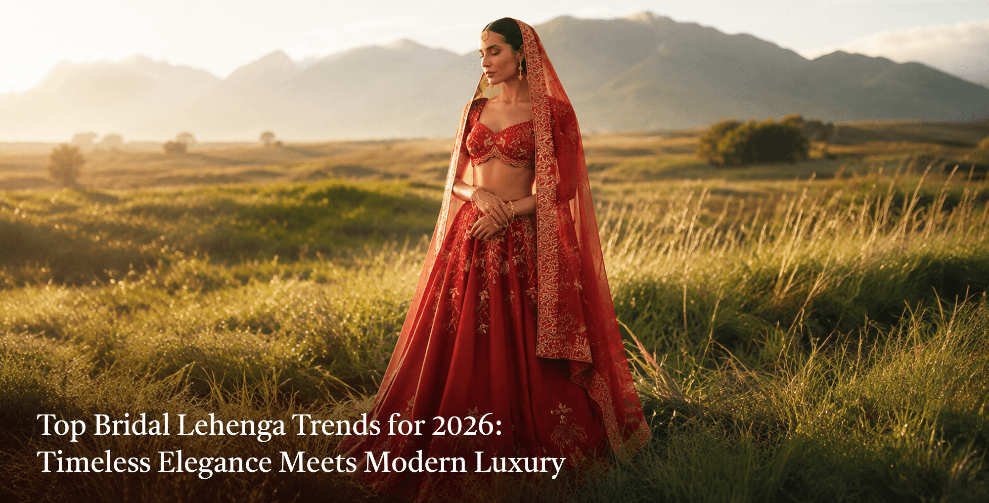 Top Bridal Lehenga Trends for 2026: Timeless Elegance Meets Modern Luxury